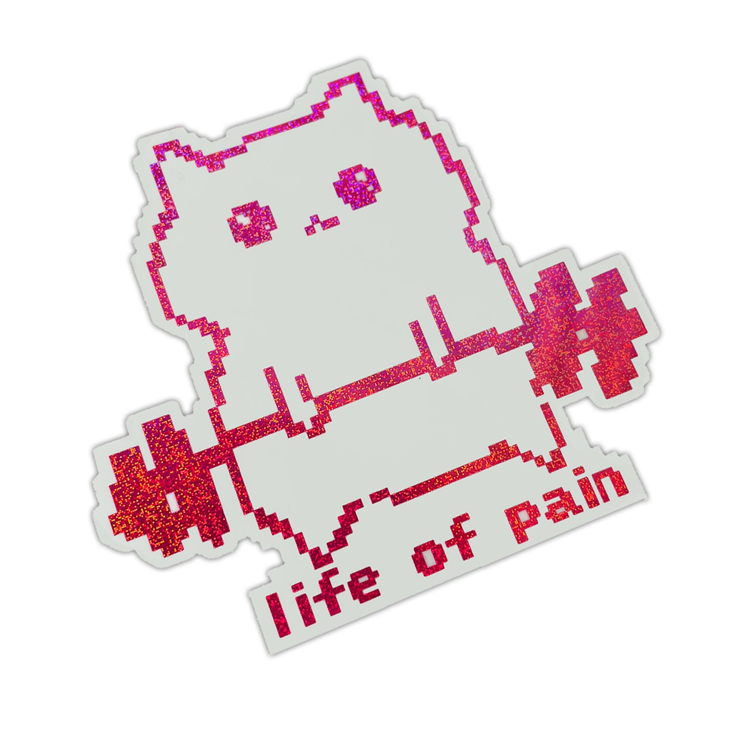 Life is Pain sticker