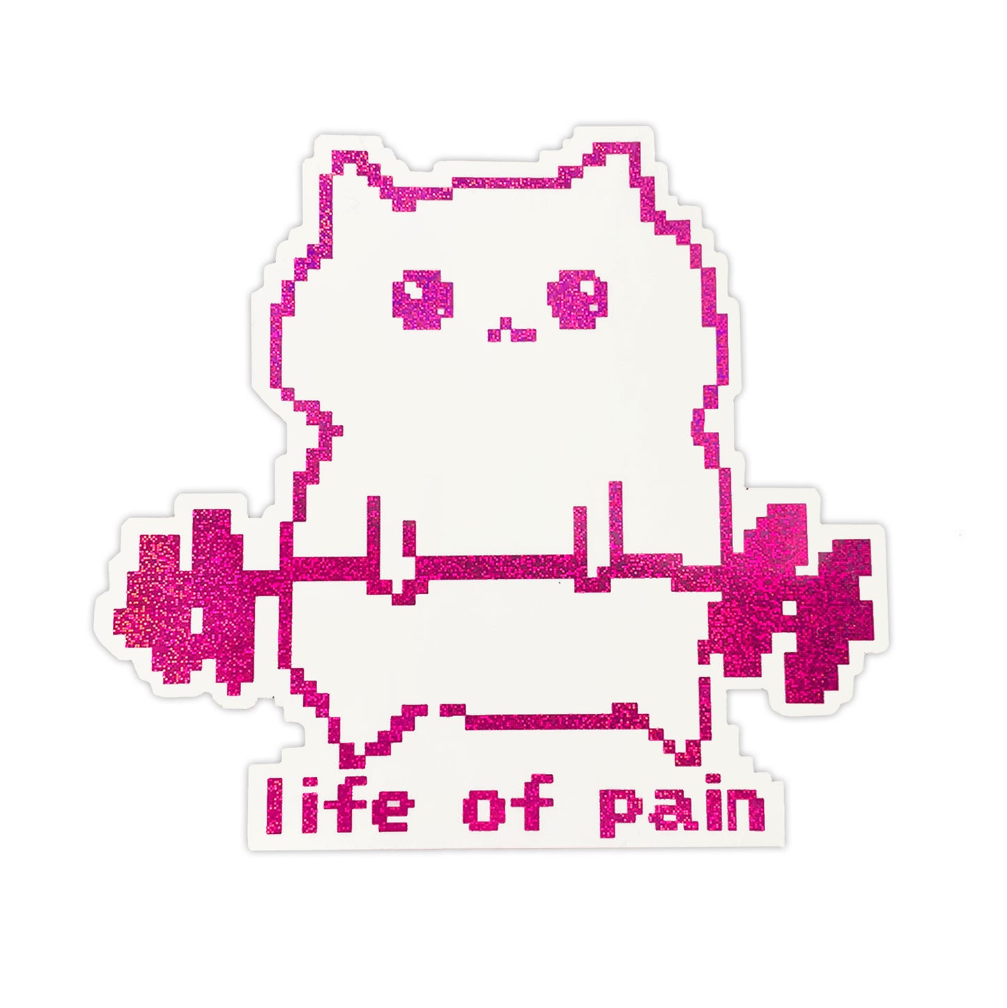 Life is Pain sticker